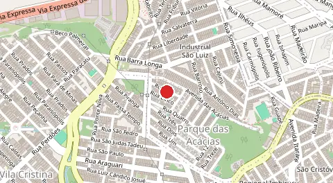 Mapa de Parque das Acacias