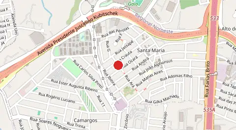 Mapa de Santa Maria