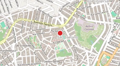 Mapa de Vila São Caetano