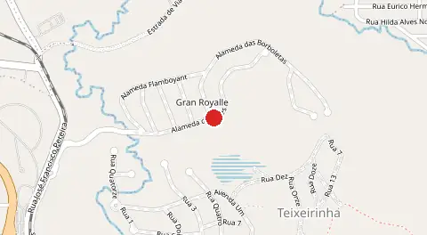 Mapa de Teixeirinha