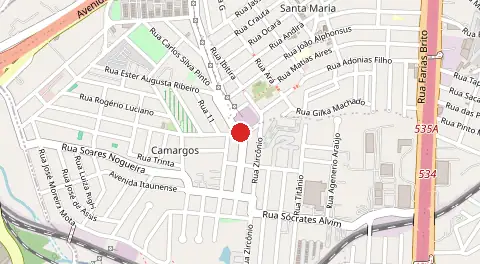 Mapa de Camargos