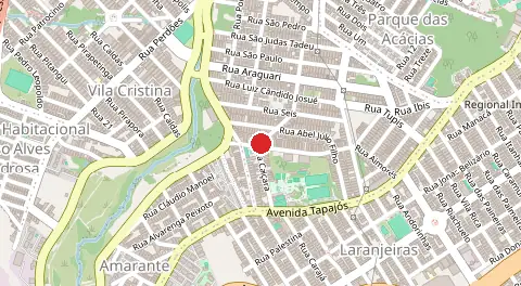 Mapa de Conjunto Habitacional Celso Alves Pedrosa