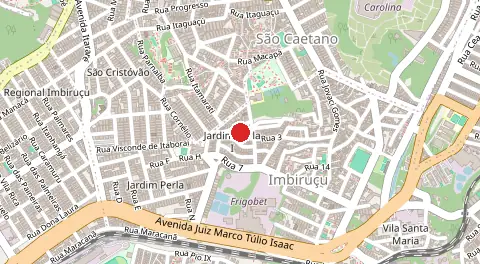 Mapa de Imbirucu