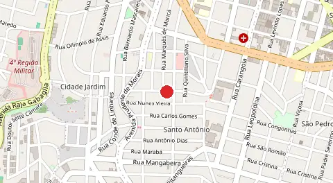 Mapa de Santo Antônio