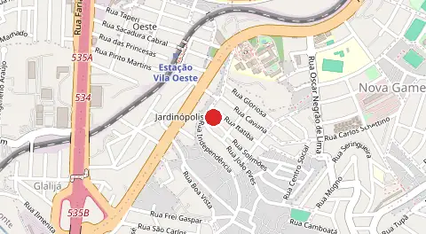 Mapa de Jardinopolis