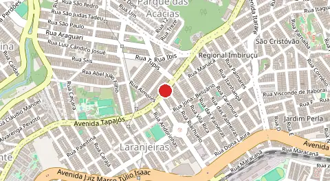 Mapa de Vila Cristina