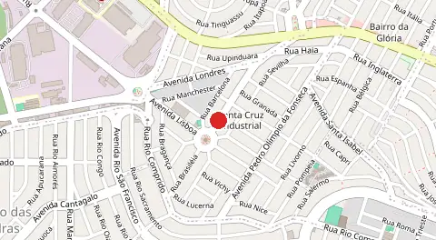 Mapa de Santa Cruz Industrial