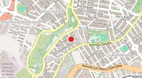Mapa de Amarante