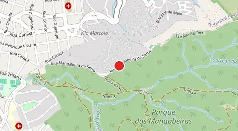 Mapa de Marcola