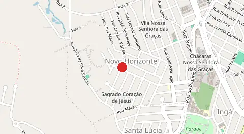 Mapa de Novo Horizonte