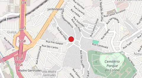 Mapa de Cabana do Pai Tomas