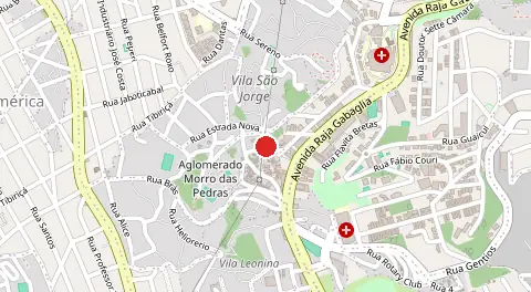 Mapa de Vila Antena