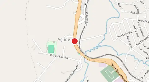 Mapa de Açude