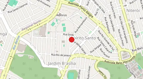 Mapa de Espírito Santo