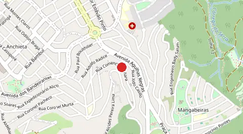 Mapa de Mangabeiras