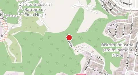 Mapa de Distrito Industrial Jardim Piemont Norte