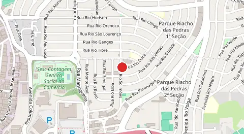 Mapa de Novo Riacho