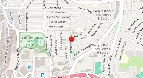 Mapa de Riacho das Pedras