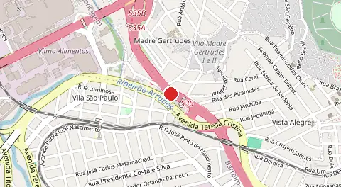 Mapa de Vila Madre Gertrudes V