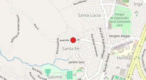 Mapa de Santa Fe