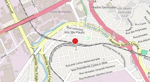 Mapa de Vila Rica