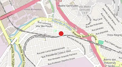 Mapa de Vila São Paulo