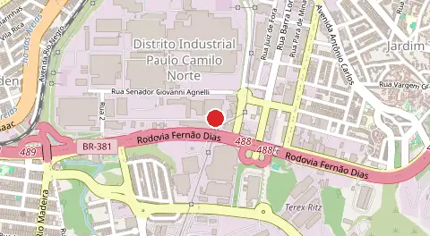 Mapa de Jardim Terezopolis