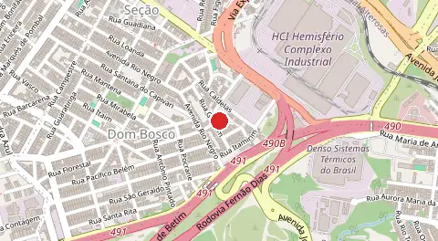 Mapa de Dom Bosco