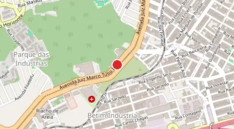 Mapa de Parque das Industrias