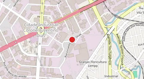 Mapa de Cidade Industrial