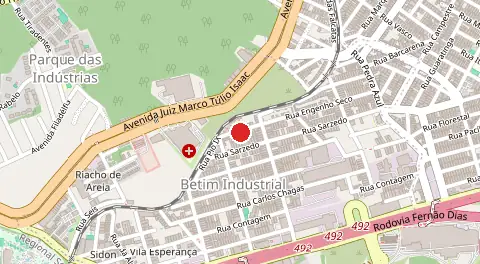 Mapa de Jardim Alterosas Primeira Secao