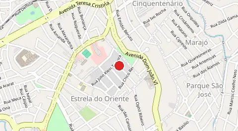 Mapa de Estrela do Oriente