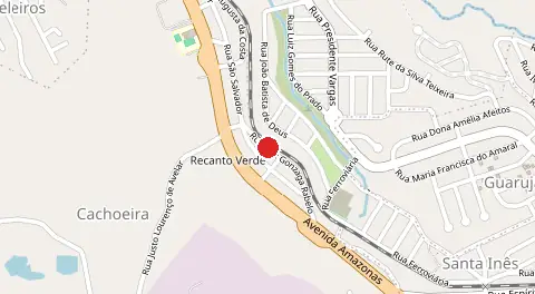 Mapa de Cachoeira