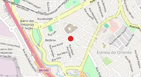 Mapa de Betania