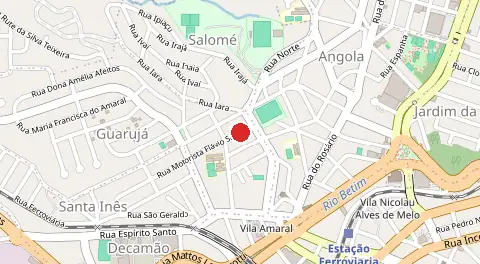 Mapa de Guaruja