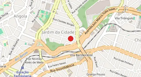 Mapa de Jardim da Cidade