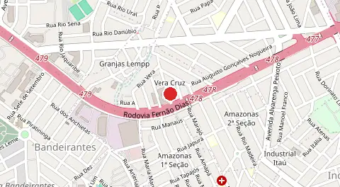 Mapa de Vera Cruz