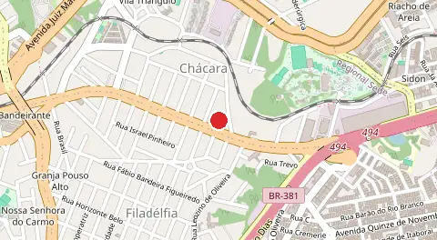 Mapa de Chácara