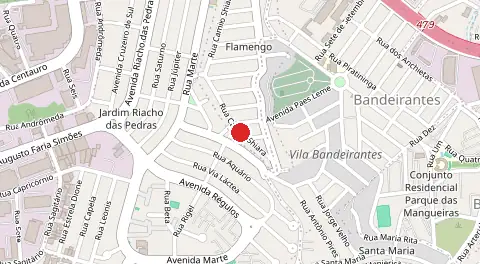 Mapa de Flamengo
