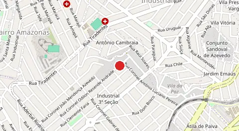 Mapa de Industrial 3 Secao