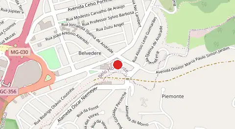 Mapa de Belvedere