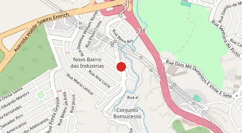 Mapa de Novo das Industrias