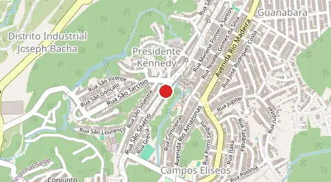 Mapa de Campos Eliseos