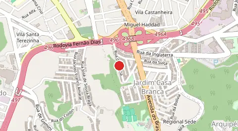 Mapa de Jardim Casa Branca