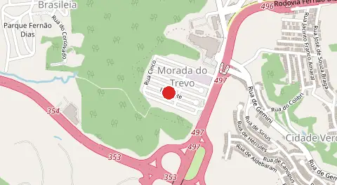 Mapa de Morada do Trevo
