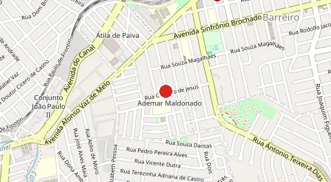 Mapa de Barreiro