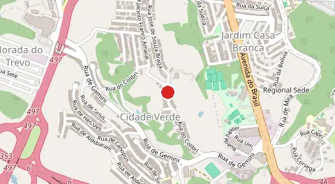 Mapa de Cidade Verde