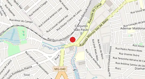 Mapa de João Paulo II