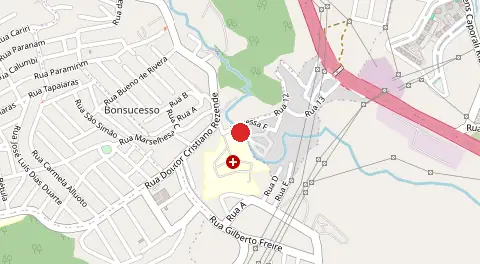 Mapa de Bernadete