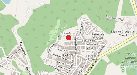 Mapa de Petrovale